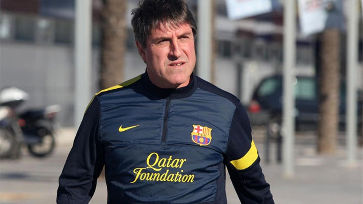 Jordi Roura, segundo entrenador del FC Barcelona