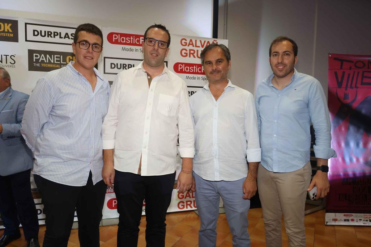 Villena presenta el cartel de la corrida de Manzanares, Roca Rey y Alfredo Bernabéu