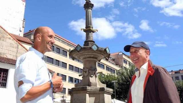 Alejandro Lorenzo xunto a Pancho Álvarez.   | // D.P.