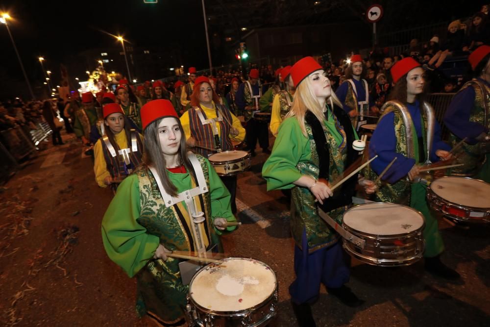 Cabalgata de Reyes 2019 en Gijón