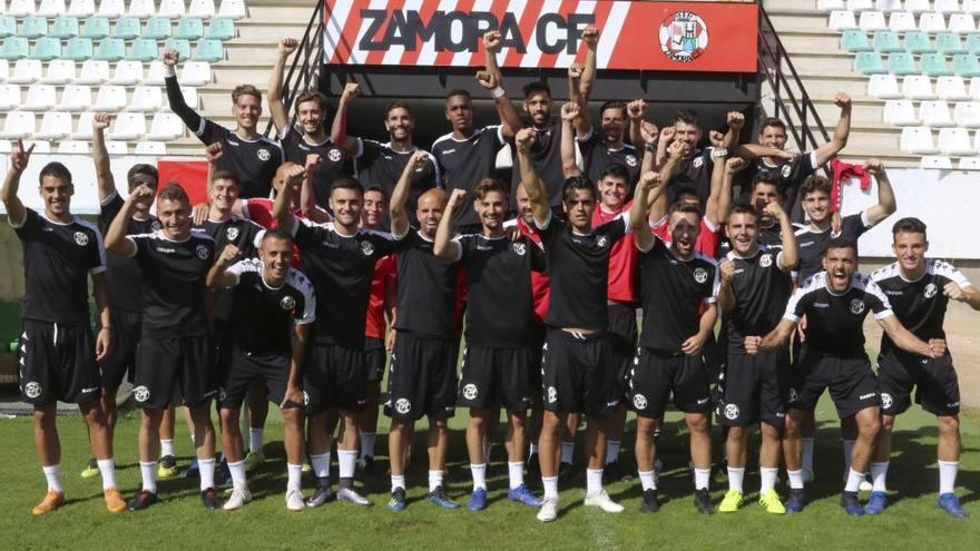 Plantilla del Zamora CF para la temporada 2019/2020.