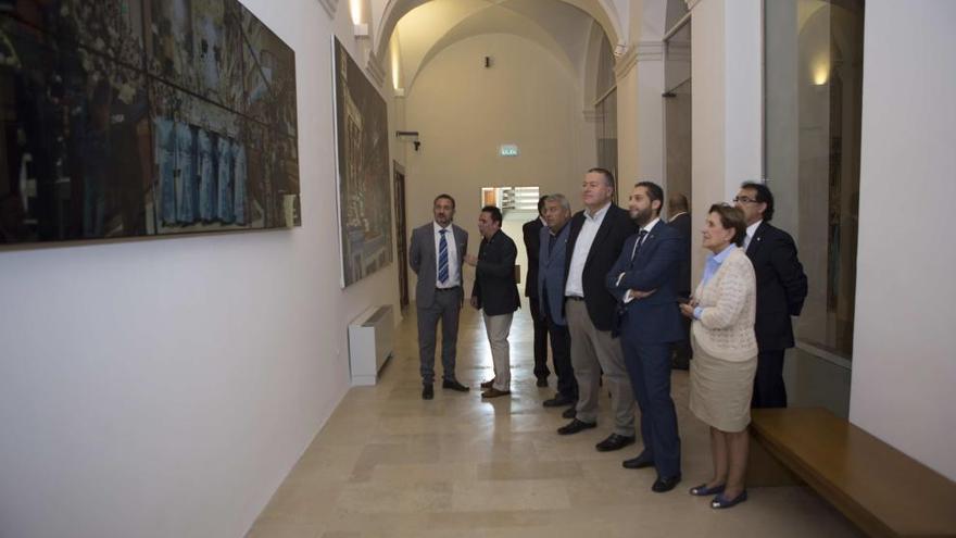 El responsable de Fomento visita el Museo Azul de Lorca