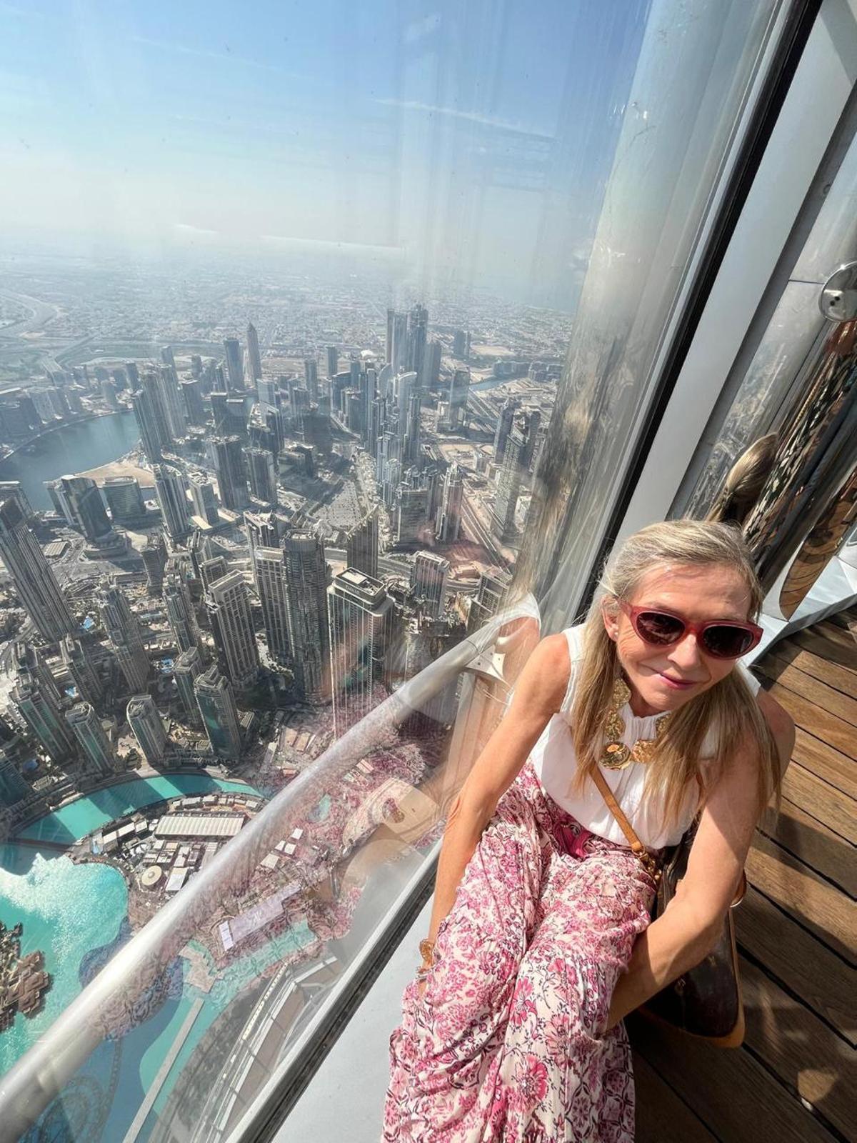 Cristina Pérez Arias, madrileña viviendo en Dubái.