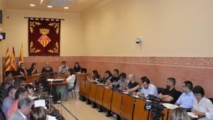 Sesión plenaria del Ayuntamiento de Rubí.