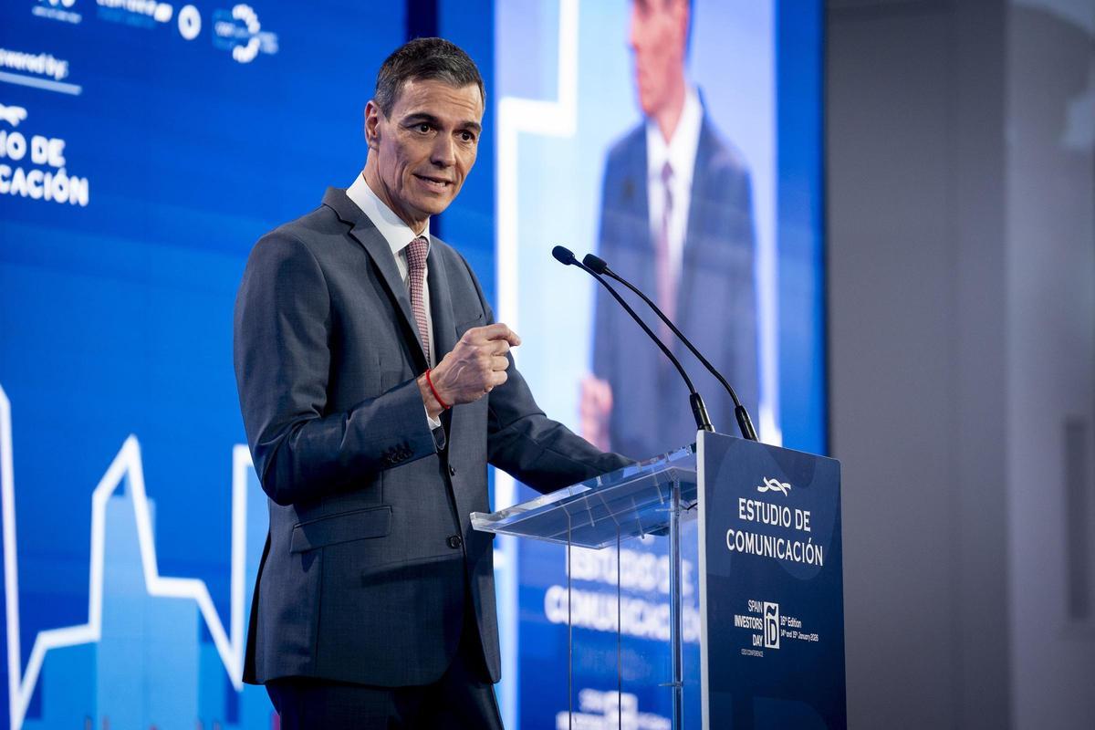 El presidente del Gobierno, Pedro Sánchez.