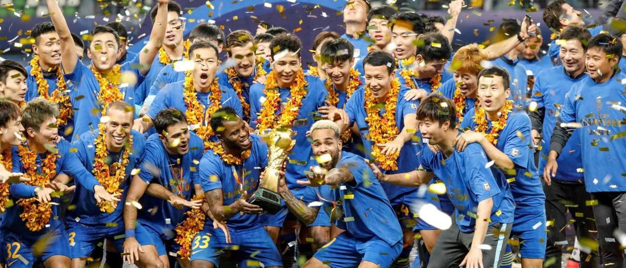 El Jiangsu Suning, vigente campeón de la Superliga china.