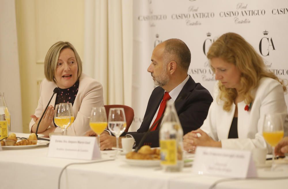 Desayuno con Amparo Marco en el Casino Antiguo de Castelló