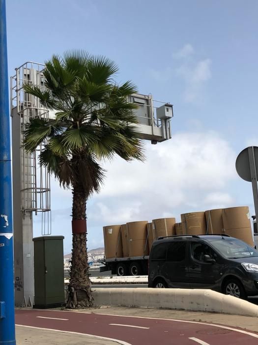 Instalación de un nuevo radar en la Avenida Marítima