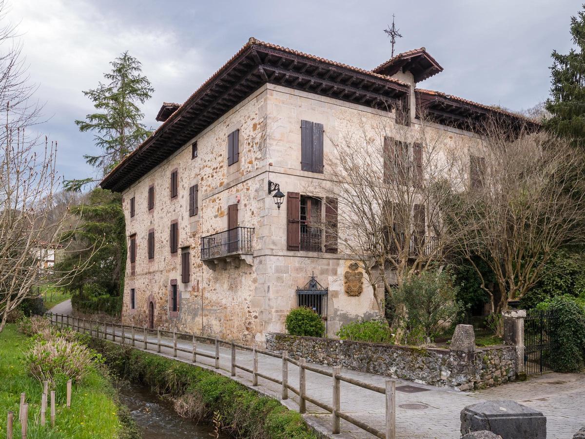 La casona de la familia de Pío Baroja en Vera de Bidasoa