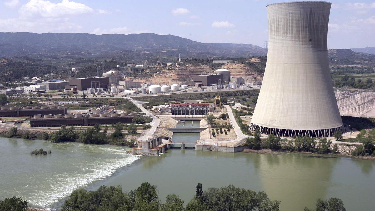 La central nuclear de Ascó.