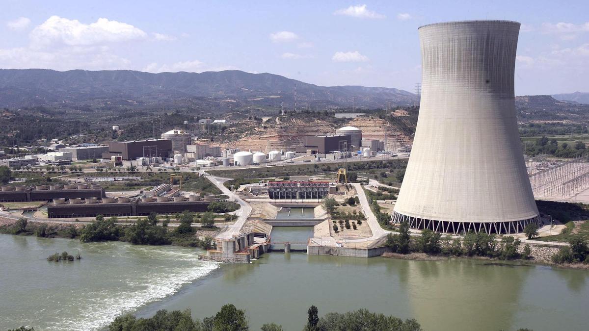 La central nuclear de Ascó.