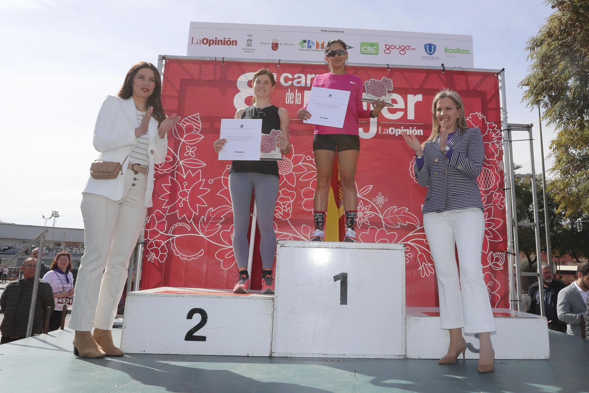 Carrera de la Mujer Murcia: Entrega de premios