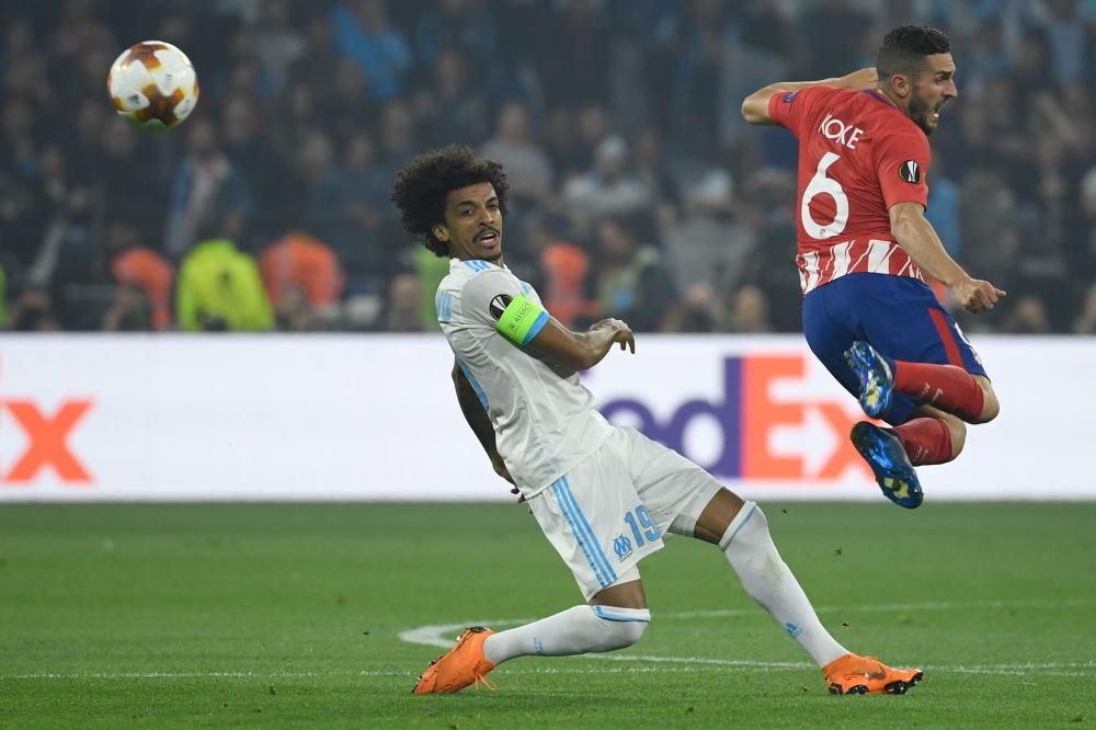 Final de la Europa League: Olympique de Marsella - Atlético de Madrid