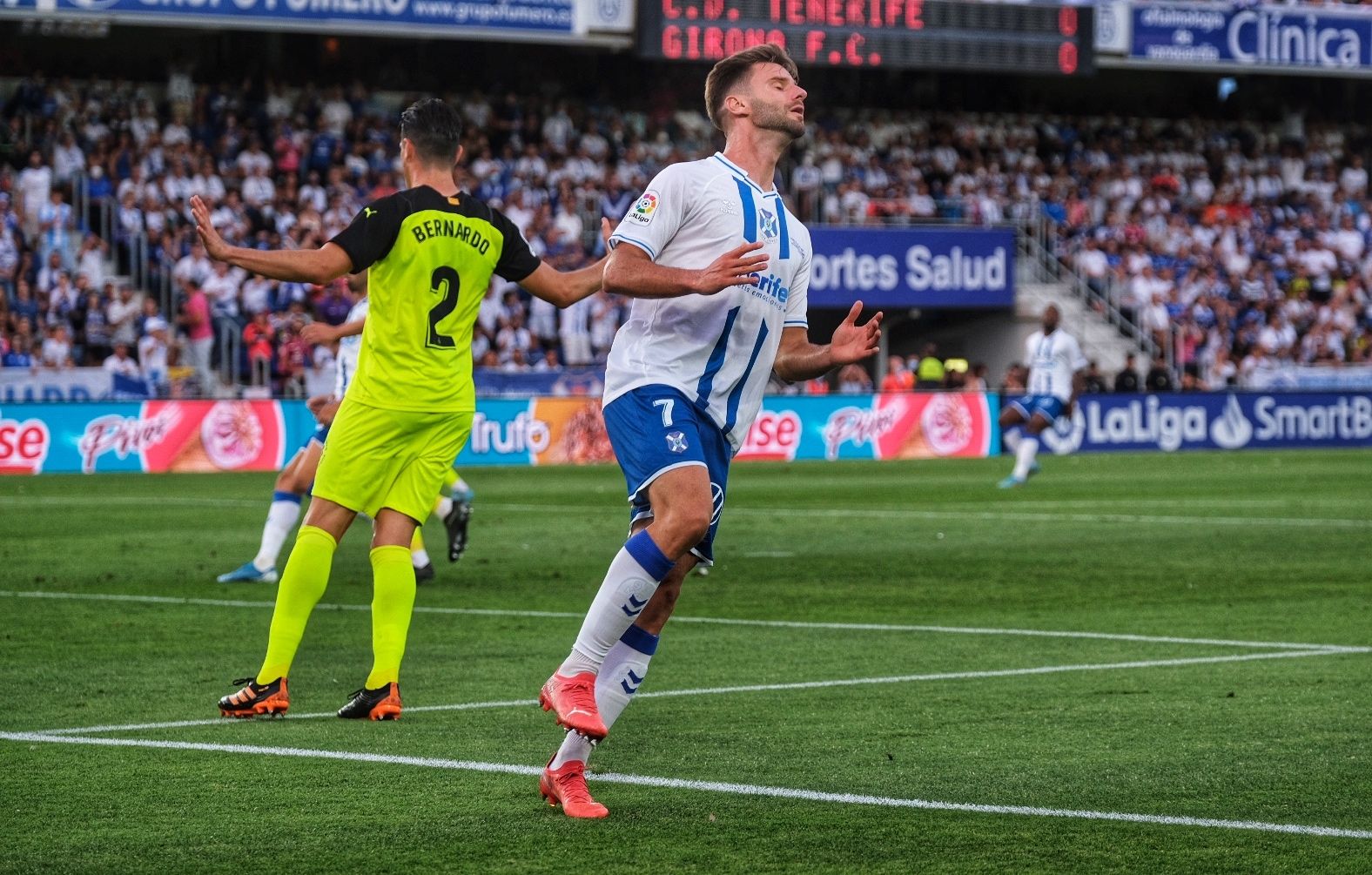 Partido CD Tenerife - Girona FC