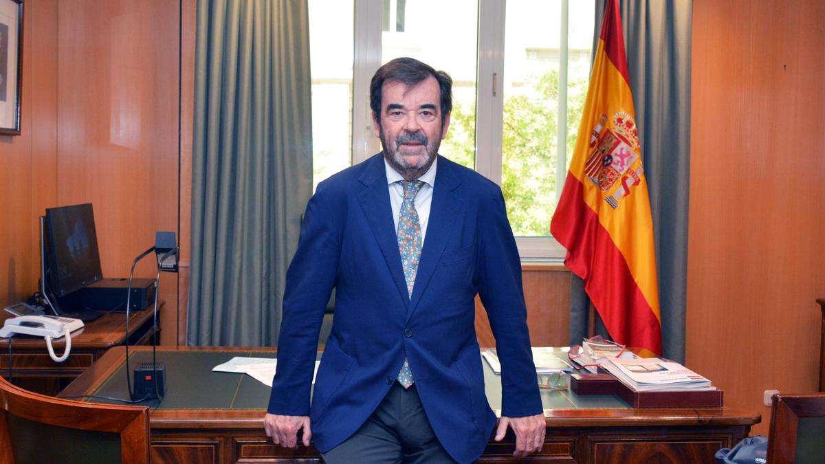 El presidente del CGPJ por suplencia, Vicente Guilarte.