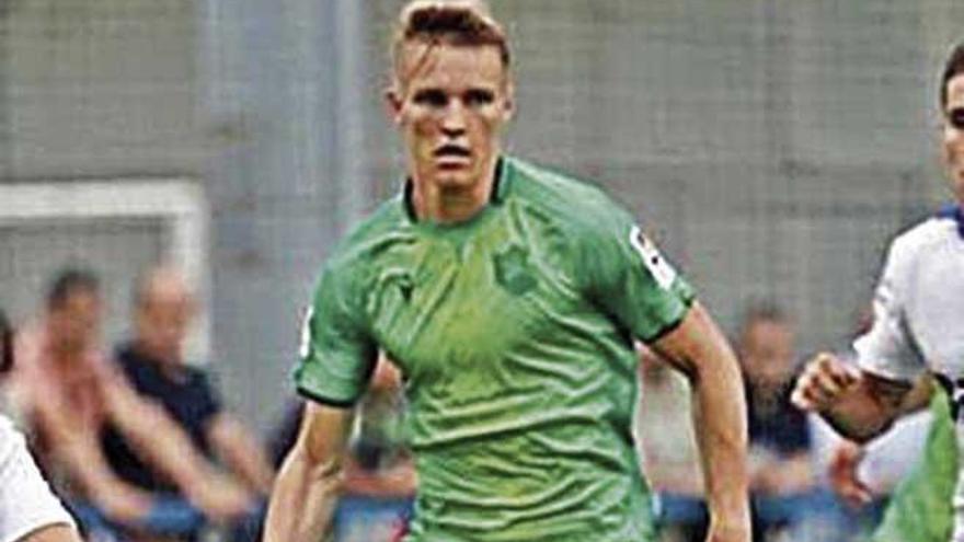 Odegaard, estrella txuri-urdin.