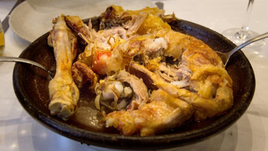 Lechazo al horno