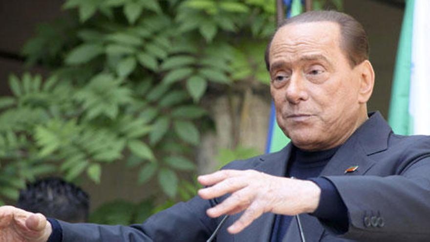El expresidente italiano, Silvio Berlusconi.