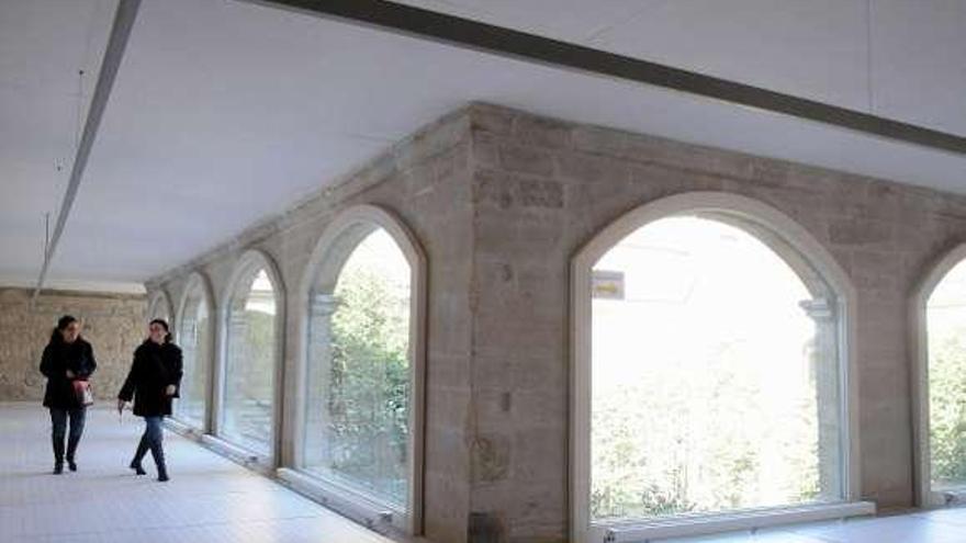 Interior del edificio Sarmiento, recientemente rehabilitado. // G. Santos