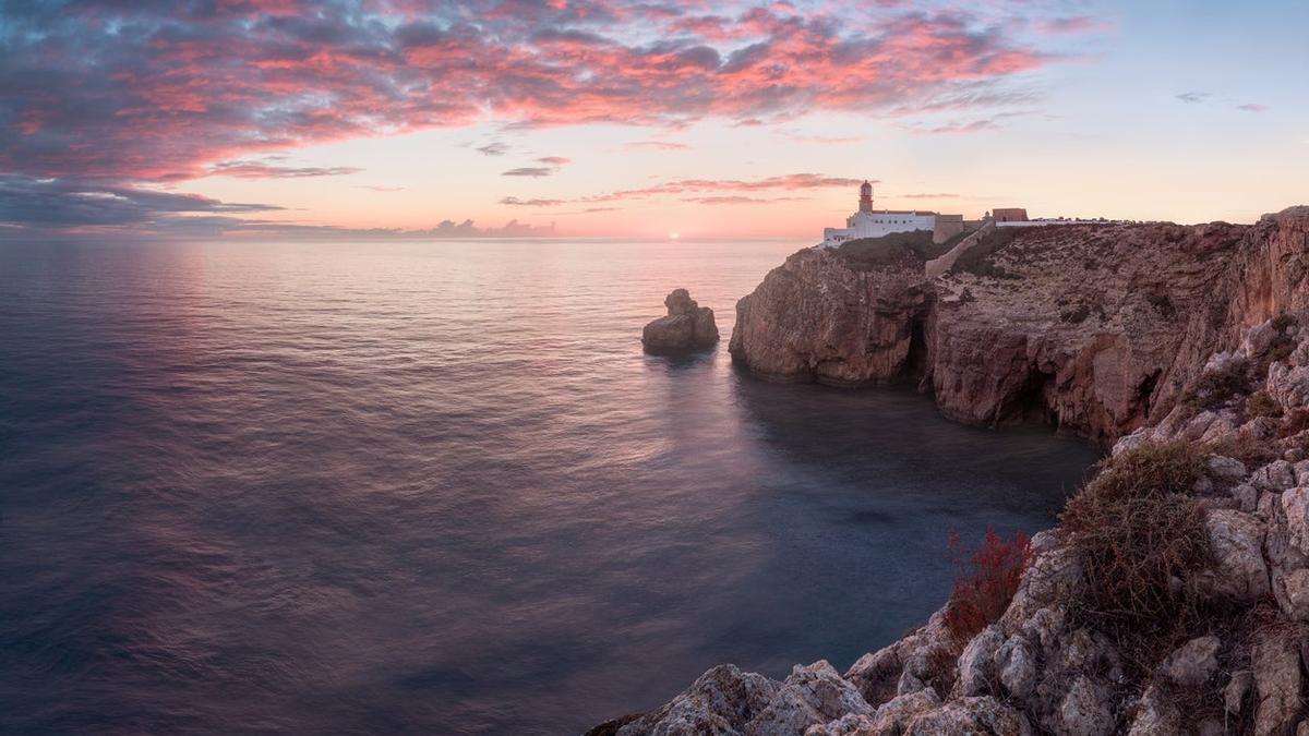 El cabo de San Vicente y la magia de sus atardeceres