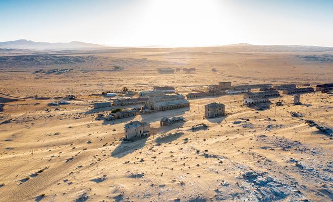 Pueblo de Kolmanskop en la Costa de los Esqueletos