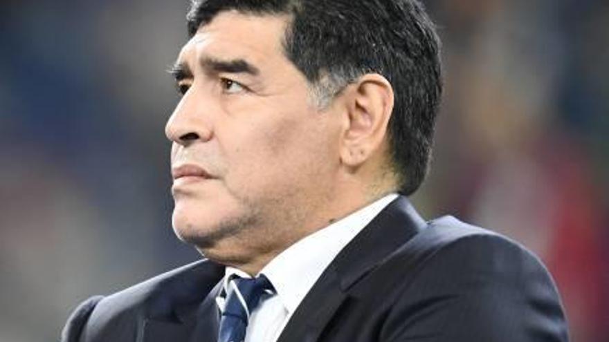 Una periodista rusa acusa a Maradona de acoso sexual