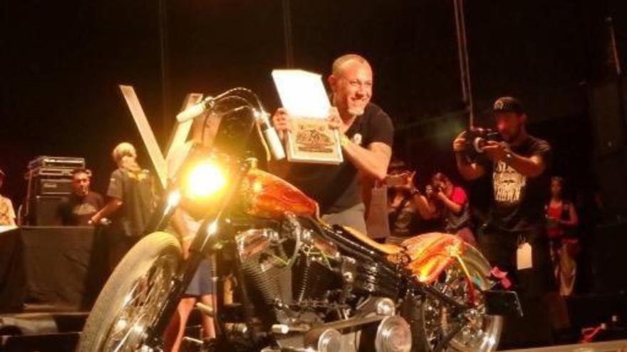 un Constructor pacense de motos, premiado en Faro