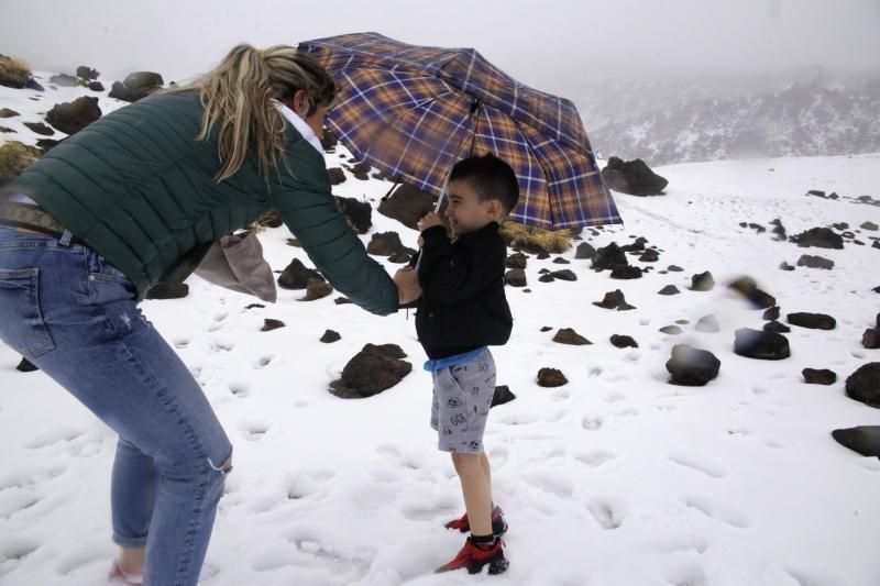 Visita al Teide nieve  | 06/12/2019 | Fotógrafo: Delia Padrón