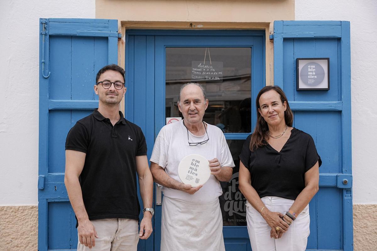 El Forn Can Manolo, de Sant Francesc, también ha recibido el galardón