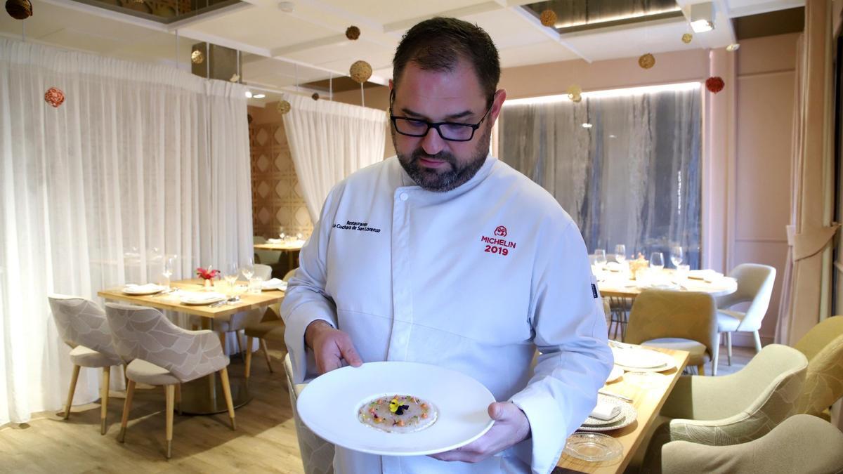 Paco López, chef de La Cuchara de San Lorenzo.