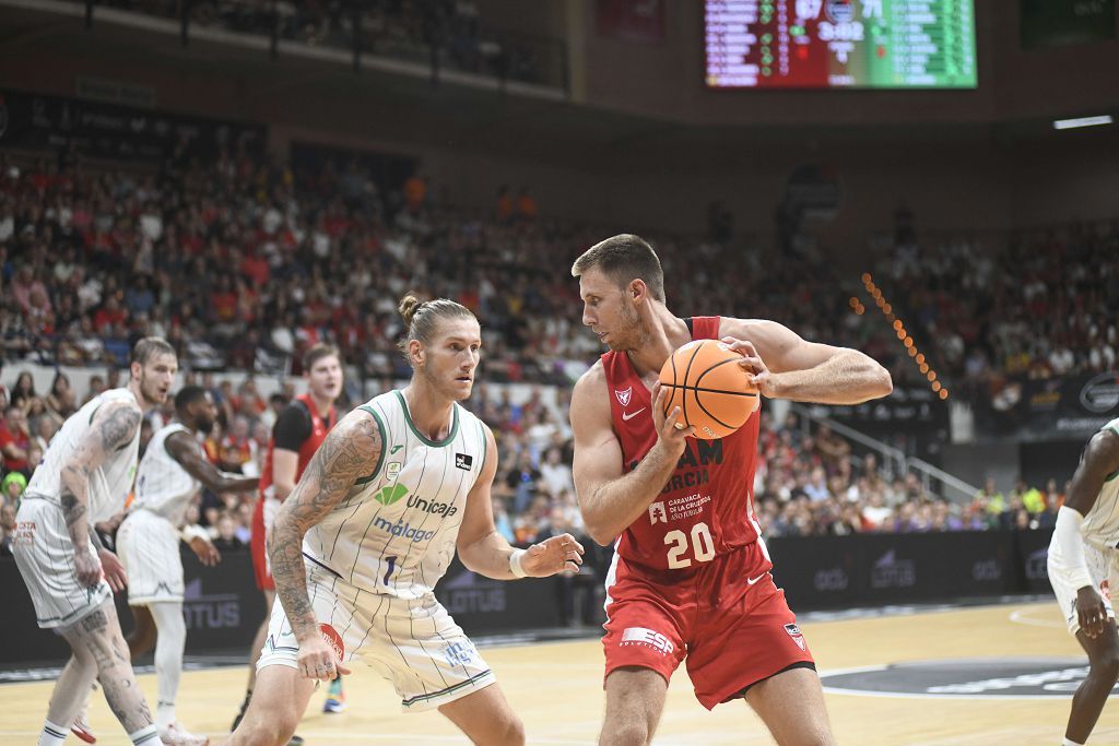 Todas las imágenes de la semifinal de la Supecopa entre el UCAM Murcia y el Unicaja