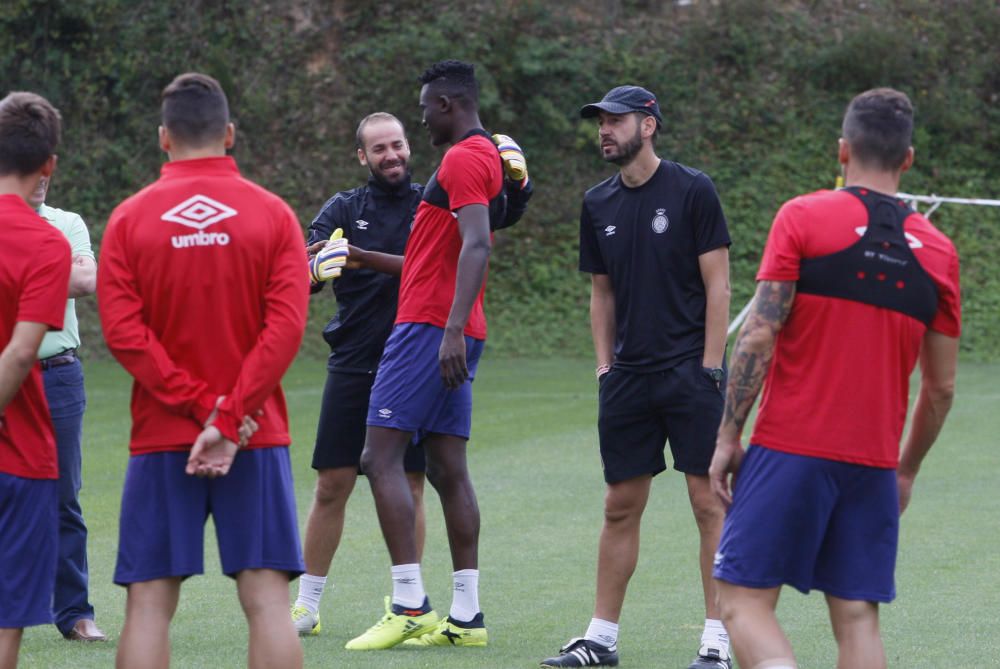 Entrenament del Girona FC