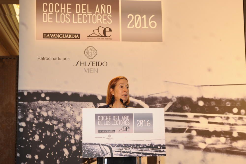 Entrega de los premios Coche del Año de Los Lectores 2016