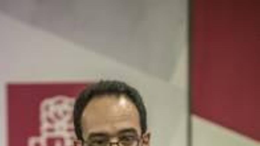 Antonio Hernando, en el PSOE.