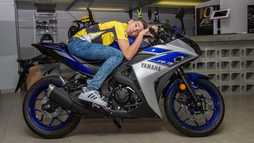 Borja Sánchez, sobre su nueva Yamaha