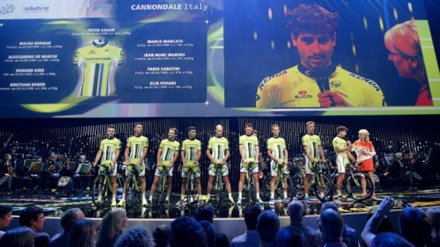 Presentación de los equipos del Tour de Francia