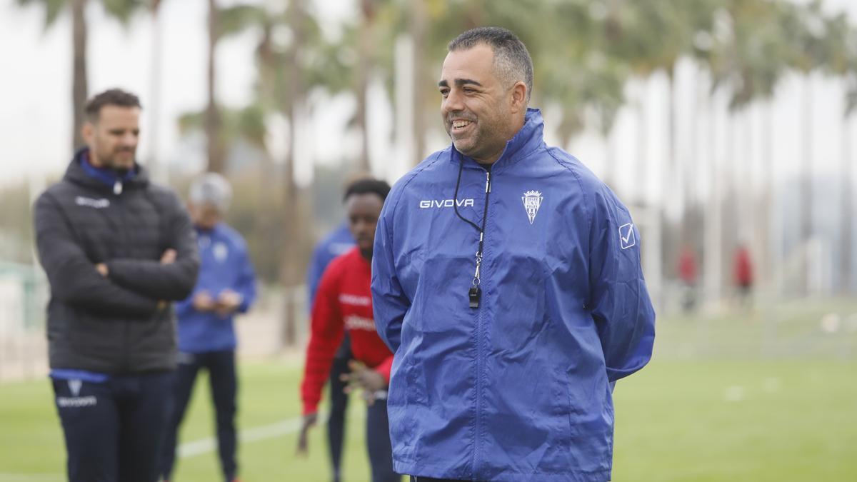 Germán Crespo en la Ciudad Deportiva.