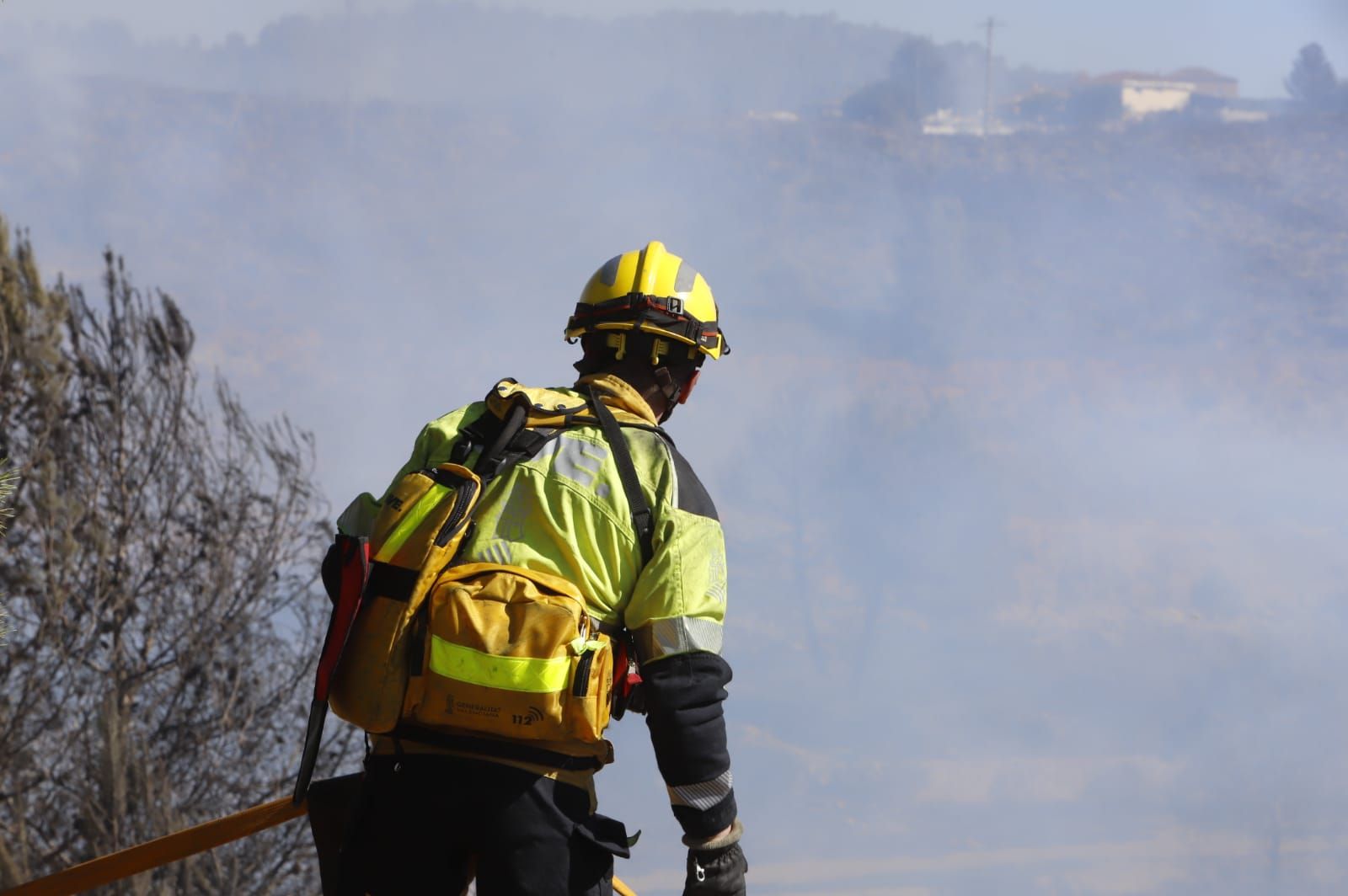 Las imágenes del incendio de Real