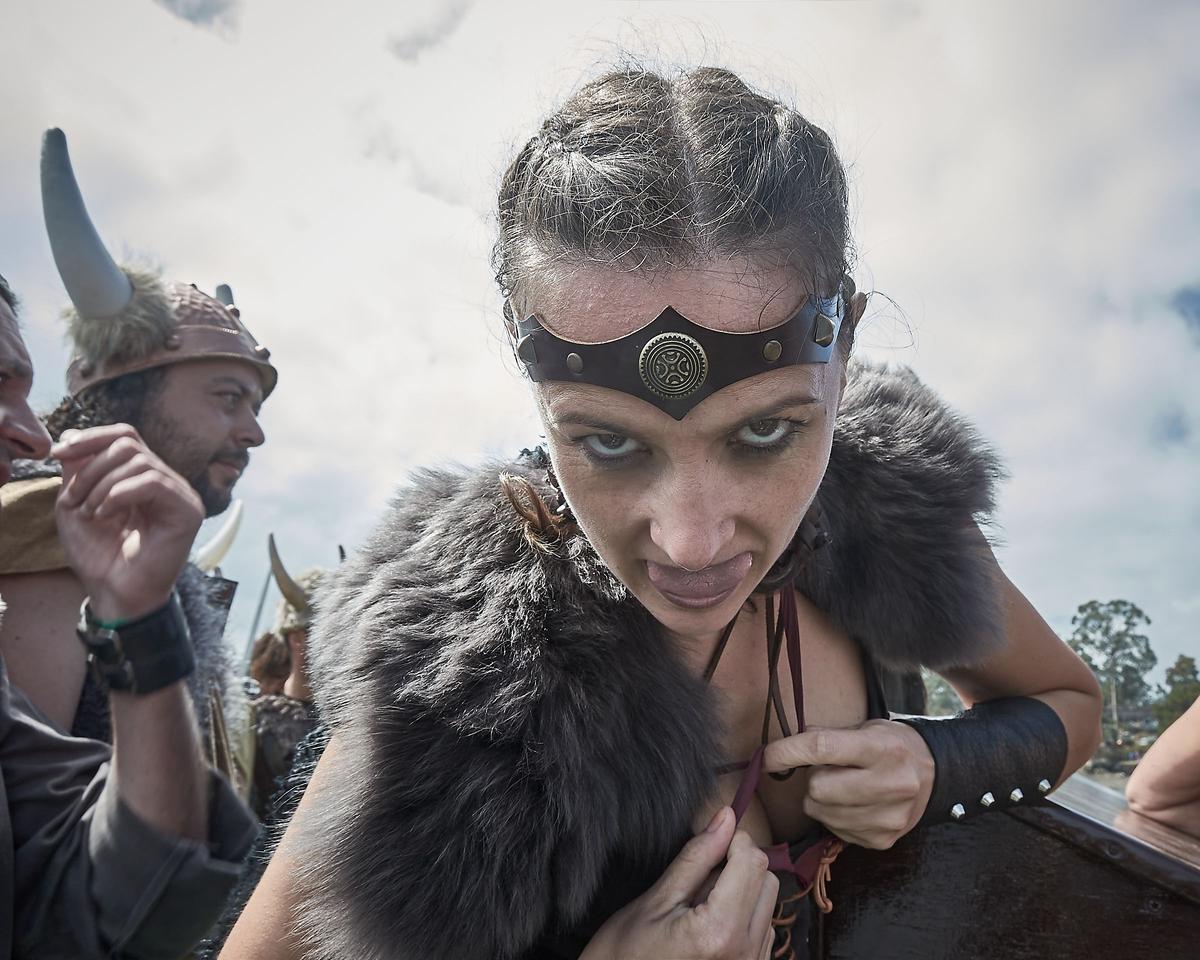 Del libro "La mujer y la mar": Diosas y guerreras en la Romería Vikinga de Catoira.