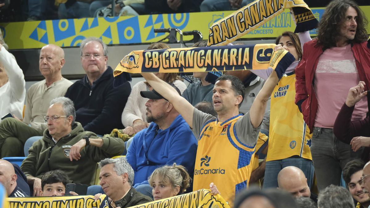 El CB Gran Canaria supera el millar de abonados, un día después de presentar su campaña bajo el lema ‘Abónate a volver’