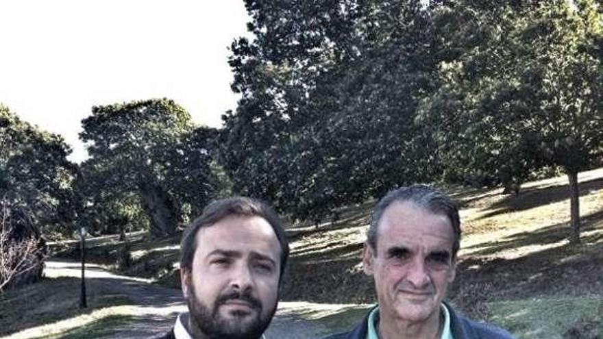 Rafael Cuiña se reúne con Mario Conde en Ourense