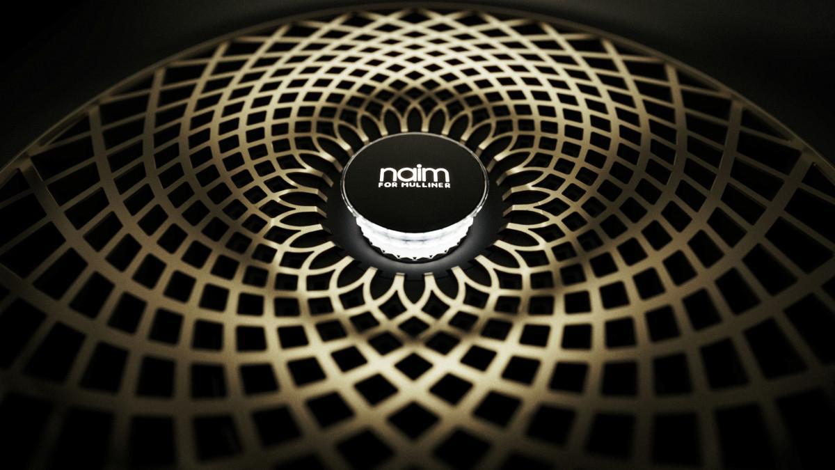 Altavoz del sistema Naim for Mulliner en los Bentley Virtuoso Collection