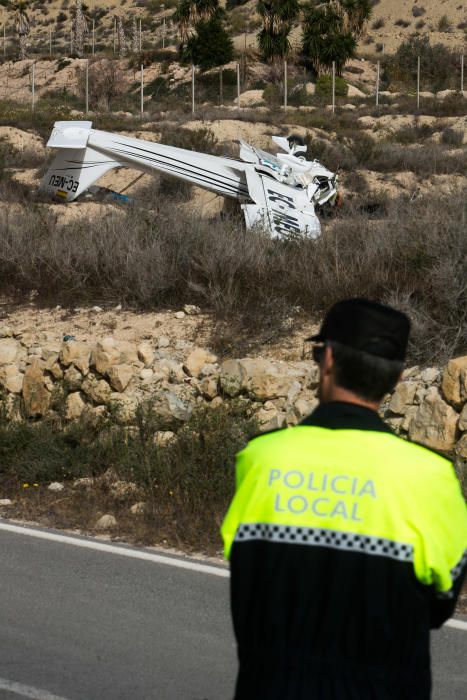 Dos muertos al estrellarse su avioneta en Mutxamel