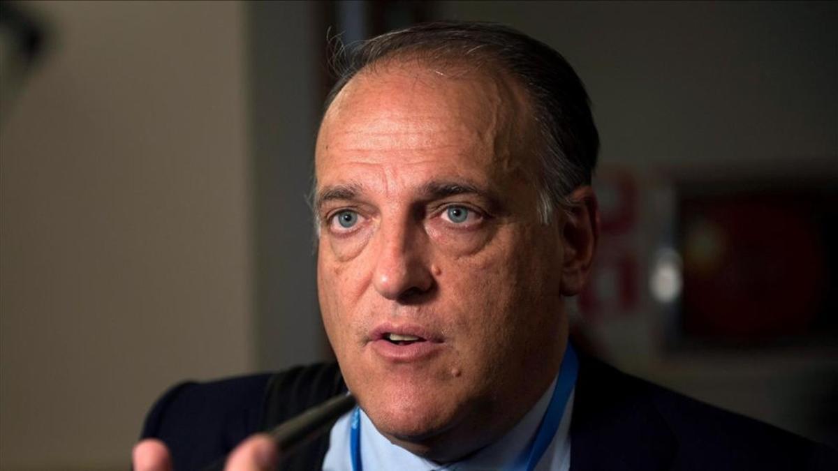 Tebas cree que la marcha de CR7 se debe a la fiscalidad española