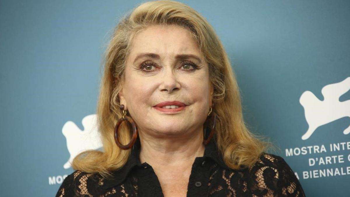 La recuperación de Catherine Deneuve será lenta y dura