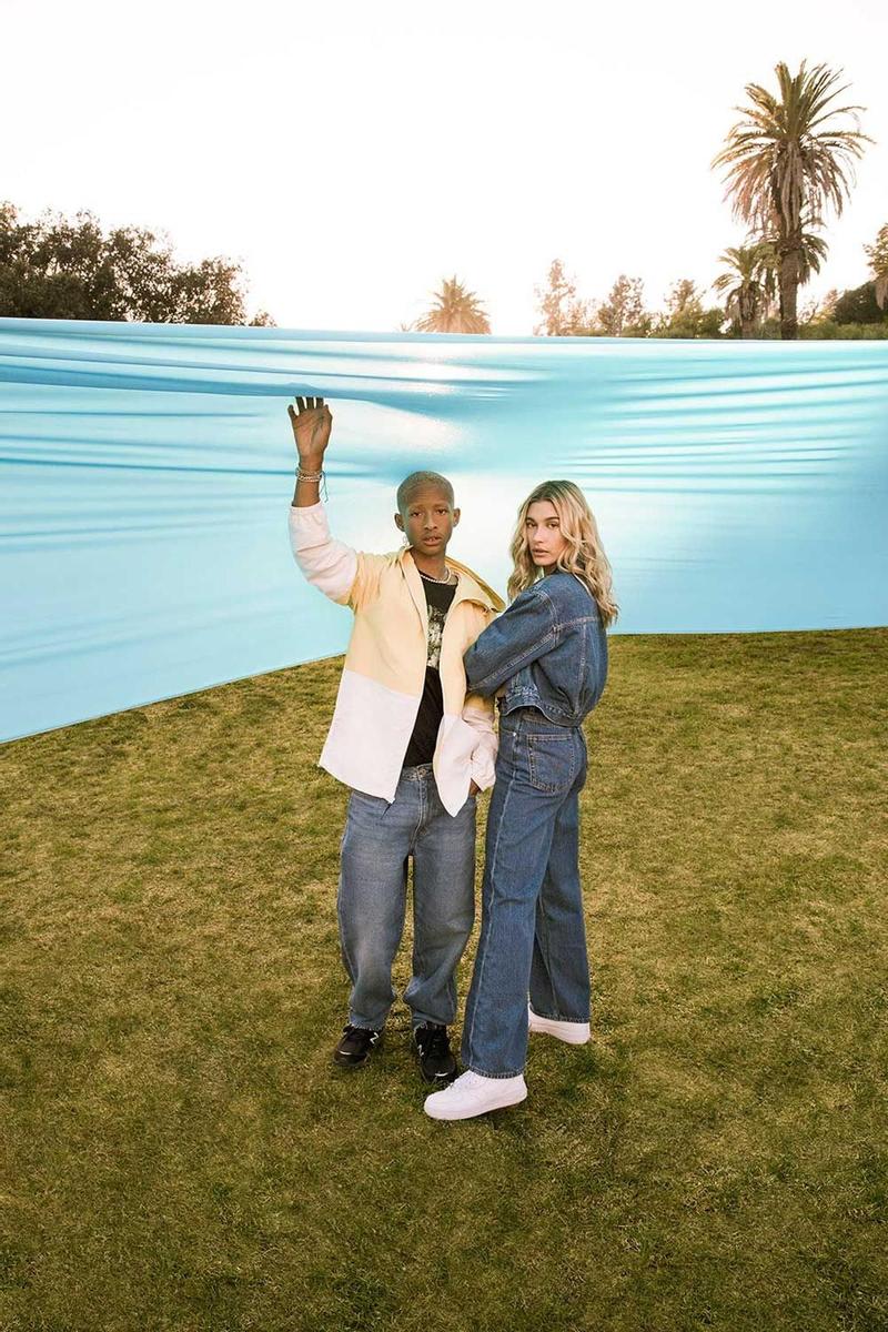 Hailey Baldwin y Jaden Smith, protagonistas de la campaña de verano 2020 de Levi's