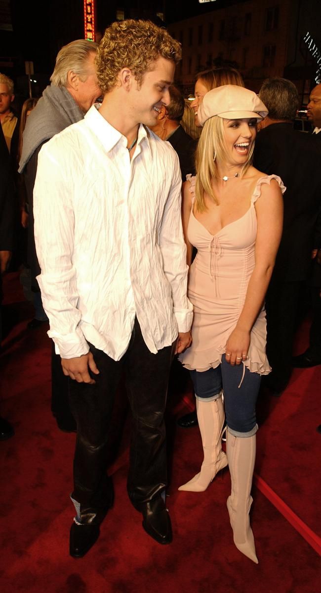 Justin Timberlake y Britney Spears en los 2000