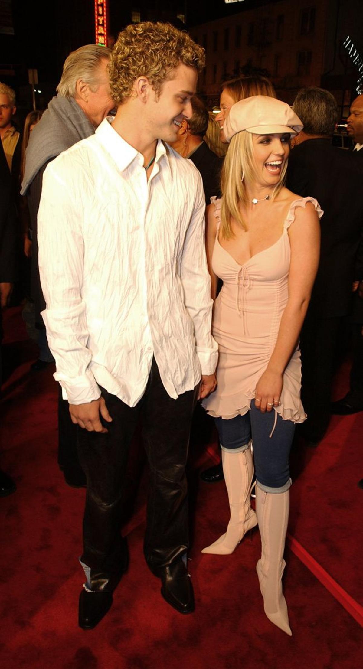 Justin Timberlake y Britney Spears en los 2000