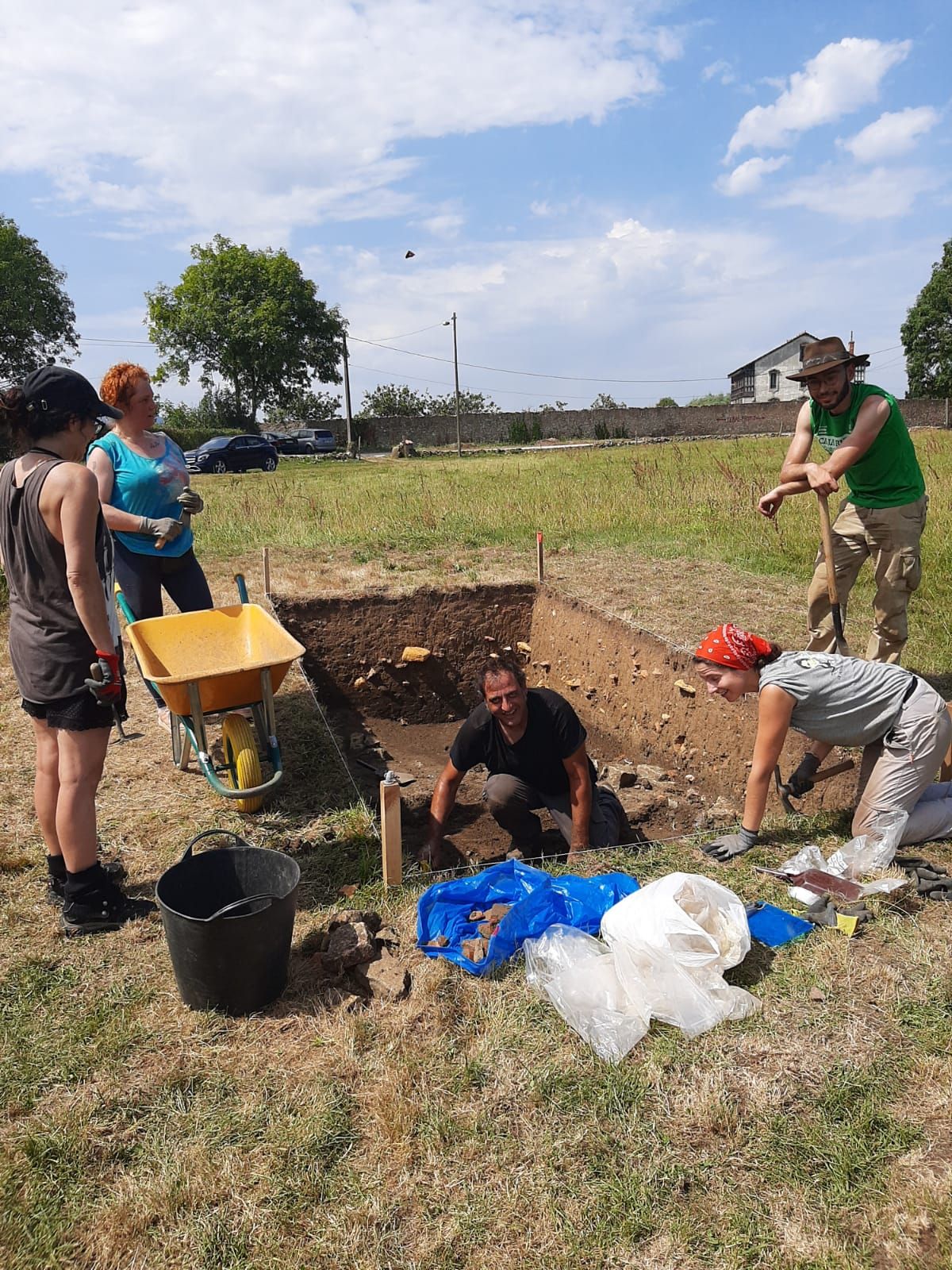 El yacimiento arqueológico Lucus Asturum, en Posada de Llanera: los expertos descubren que durante 400 años hubo población romana asentada allí