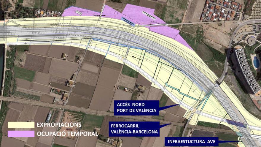 Per l&#039;Horta estima que ampliar la  V-21 destruirá 80.000 m2 de huerta de gran calidad